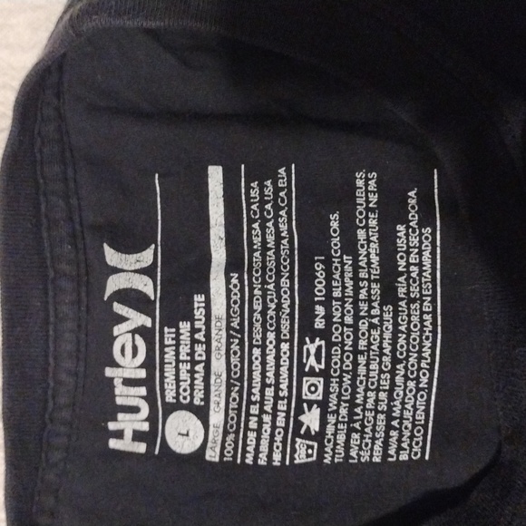 Hurley Premium Fit L Pineapple Skull Tshirt Unisex Goth Grunge Skater Baddie - Picture 3 of 3